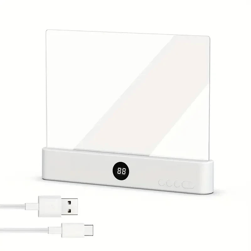 Rechargeable Flat Book Reading Light
