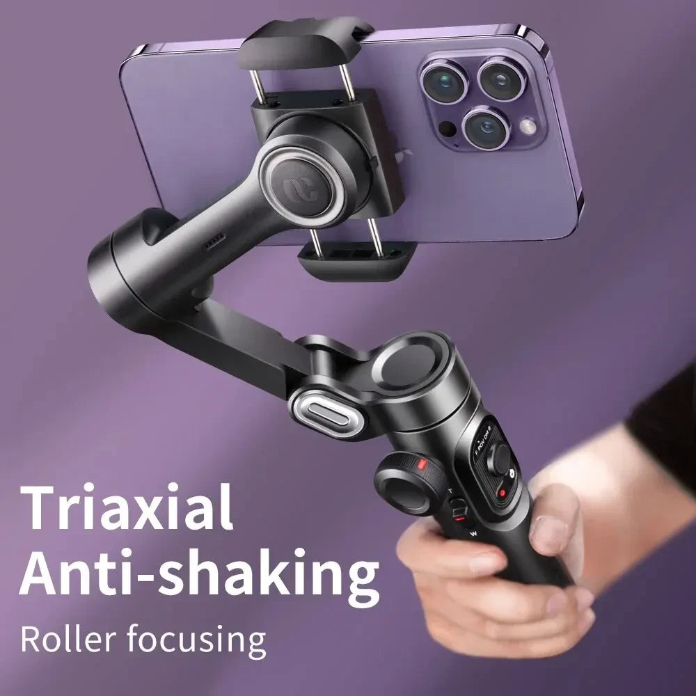 Foldable 3-Axis Smartphone Gimbal Stabilizer